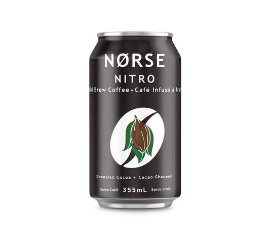 Ghanaian Cocoa Coffee - Nitro Cold Brew (X12)